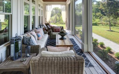 Savoring Summer: Making the Most of Patio & Porch Season (and boat house!) at Your Custom Lake Home