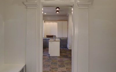 The Mudroom in a luxury custom-built home