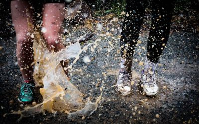 Making a Bright, Clean Entrance During a Wet Spring