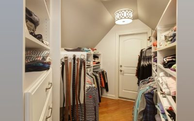 Well-Reasoned Closet Space in a Custom-Built Home