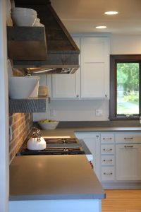 incorporating reclaimed barnwood into modern custom built home