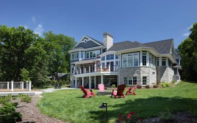 Summer Living in a Custom Lake Home