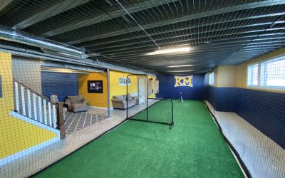 Make the Most of the Long Winter: Indoor Sports Area in Your Custom Home