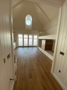 interior shot of nearly finished home