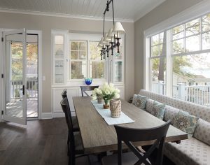 Colby Construction home builders Milwaukee breakfast nook
