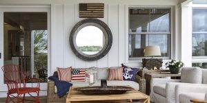 Memorial Day weekend in your custom home blog post 2023 - front porch of a home