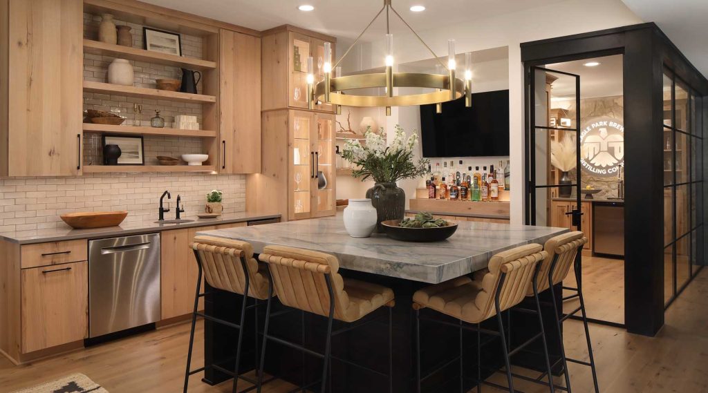 Eagle Park custom lake home by Colby Construction